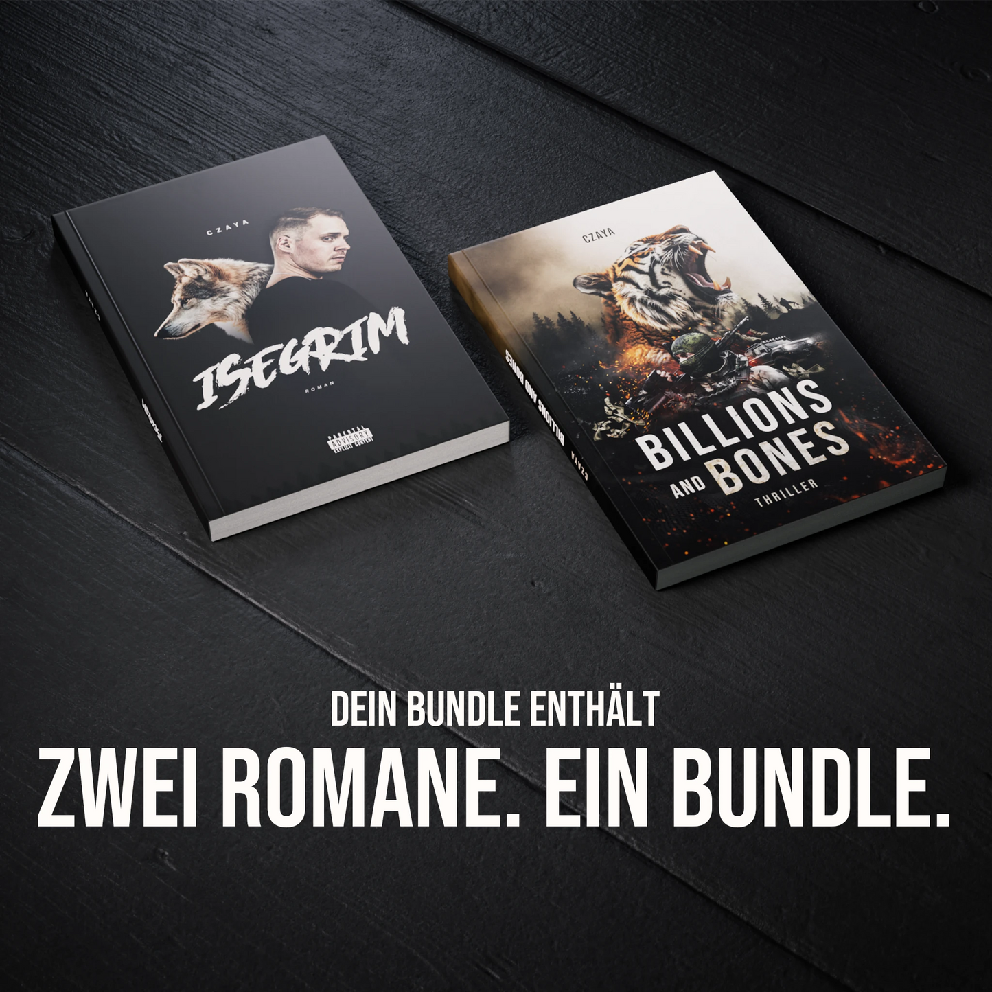 
                  
                    ISEGRIM + Billions and Bones | Bundle (Softcover)
                  
                