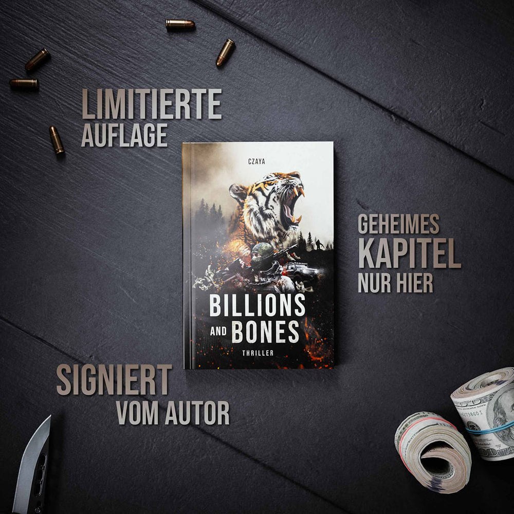 
                  
                    VORVERKAUF Billions and Bones
                  
                